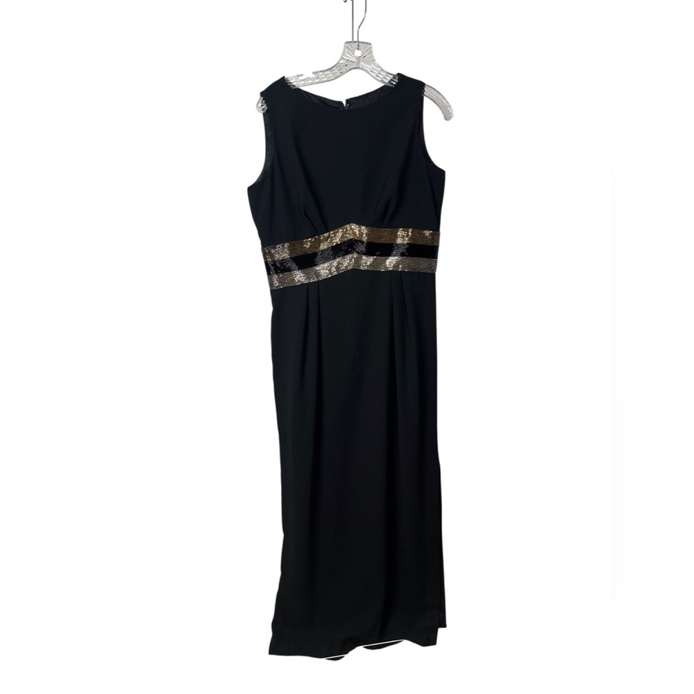 En Francais 90s Evening Gown Beaded Formal 14 Cocktail Opera Vintage - Picture 10 of 10